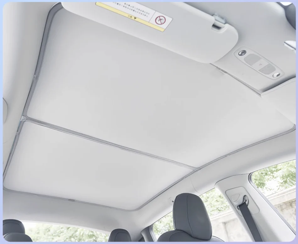 for Tesla Model Y Glass Roof Sunshade+ Rear Corner Window Shades