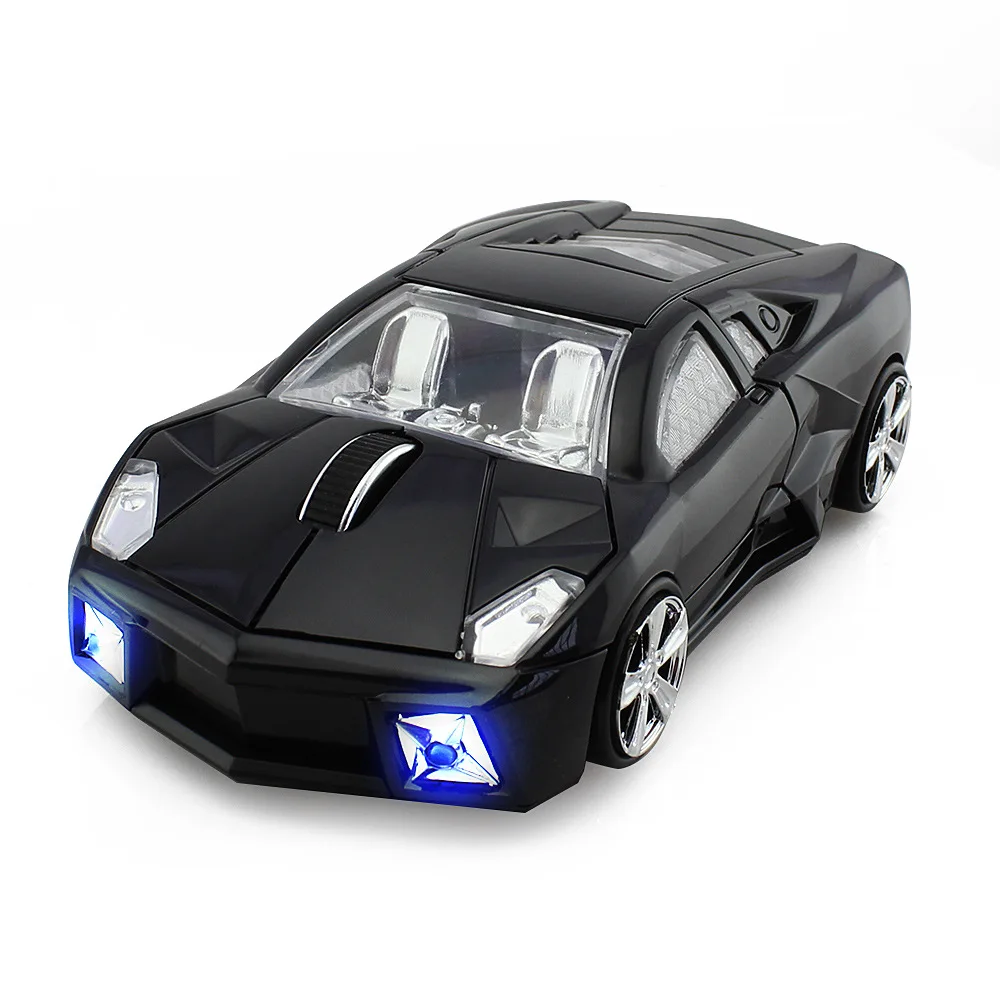 Computer Accessories 2.4GHz 3D Optical Wireless Mouse Mice Car Shape Receiver USB for PC Laptop