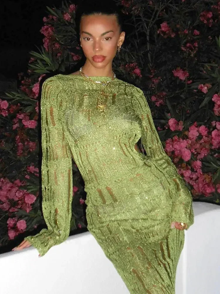 الصيف مثير عارية الذراعين سليم قطع حفلة الشاطئ فستان ماكسي متماسكة بحر النساء بركة عطلة ملابس السباحة بيكيني الاخفاء A2754