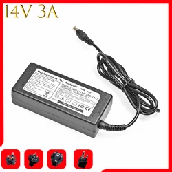 14V 3A Power Supply AC Adapter Charger For Samsung Monitor SA300 A2514_DPN A3014 AD-3014B B3014NC SA330 SA350 B301