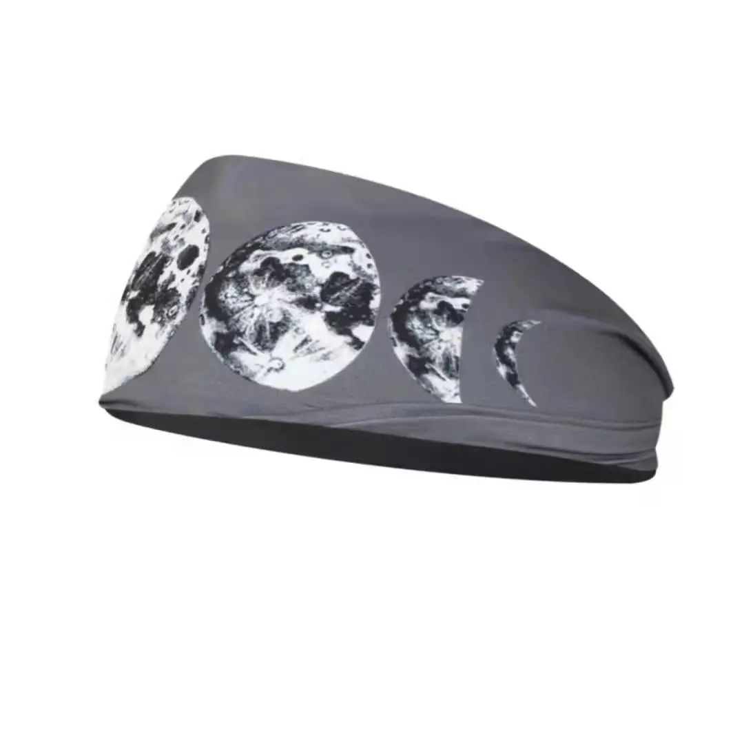 Spring and Summer Sweat-absorbing Streamers Women's Turban Fitness Hairband Multi-function Hair Tie headband