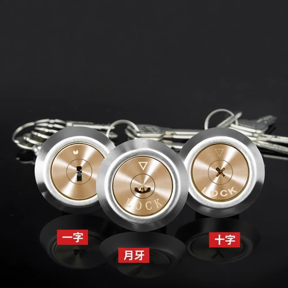 Home Security Lock System - Surface Mount Security Lock Vintage Door