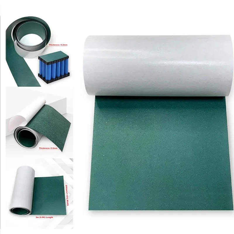 18650 21700 26650 Barley Paper Insulation Gasket Adhesive Glue Fish Tape Insulating Glue Patch For Lithium Cell Pack Insulating
