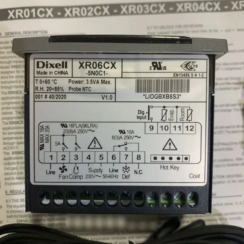 Digital CR06CX-5N0C1 Microprocessor Based Controller 230V 20A Measuring Range Minus 50 Degree up to 150 Degree