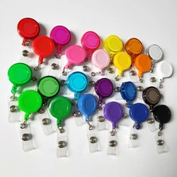 Retractable Badge Reel Medical Worker Work Card Clip Doctor Nurse ID Name Card Display Tag Staff Card Badge Holder Accessories