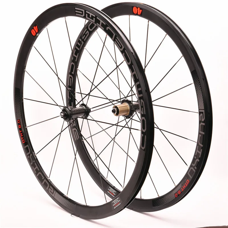 

RUJIXU 700C 30/40/50mm Aluminum V/C Brake Road Bike Wheelset