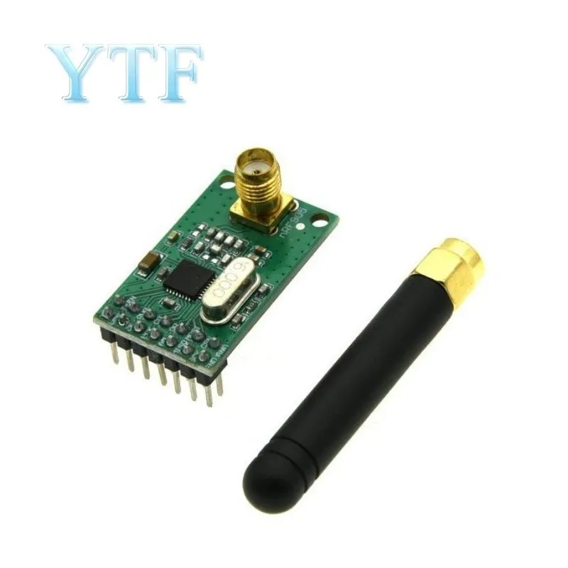 433 868 915 MHz NRF905 Wireless Transceiver Module Transmitter Receiver Board NF905SE With Antenna FSK GMSK Low Power