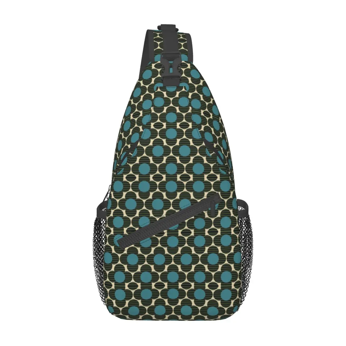 Orla Kiely-bandolera cruzada para hombre y mujer, bolso de pecho sencillo con flores, mochila de hombro, mochila de día, senderismo, viaje al aire libre