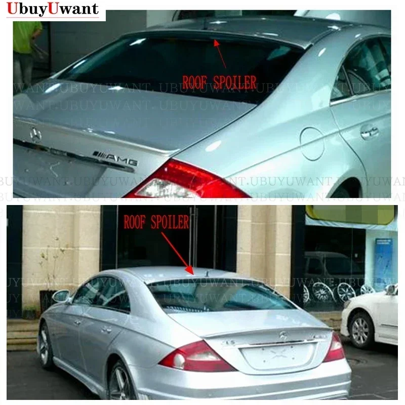 For BENZ W219 CLS Class CLS300 CLS350 CLS400 (2004 - 2011) Car Roof Spoiler Tail Trunk Wing Refit Racing Car Accessories