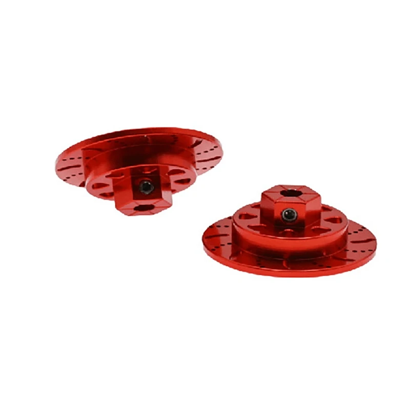 4Pcs Metal 1:10 Simulation Brake Disc RC Car Upgrade Parts Accessories For Axial RBX10