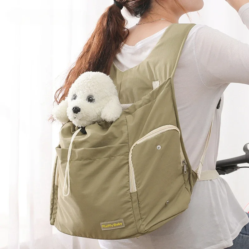 Pet Backpack for Cycling, Outdoor Dog Carriers Apply To Small Pet , Portable Backpack