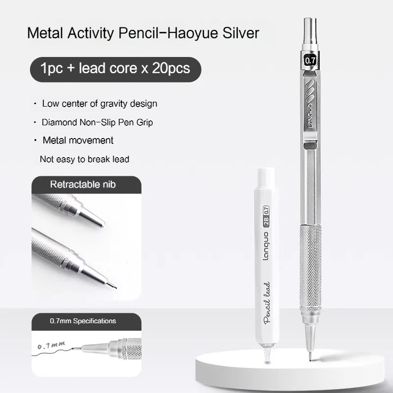 Variant: 0.7mm Silver Set