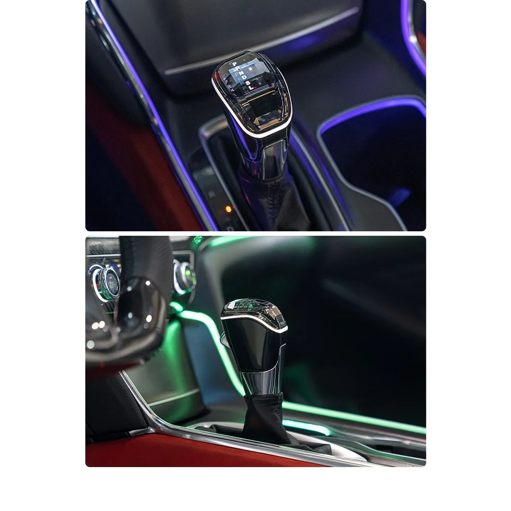 For Crystal Gear Shift Knob for Honda Accord For 10th Gen Automatic Transmission 2017-2022 Inspire 2019-2024 CR-V 2023-2025