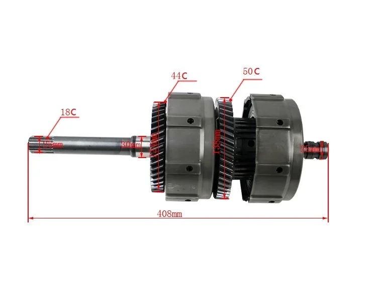 

Forklift Parts Hydraulic Clutch Assembly Used for 8FD20-30/2Z/3 (HZ-36610-71)