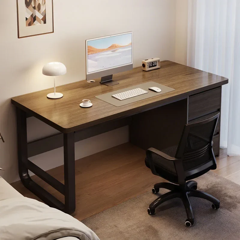 

-ForMinimalist Rechargeable Office Desk Drawers Aesthetic Gamer Cabinets Office Desk Study Coffee Aesthetic Ufficio Unique Furni