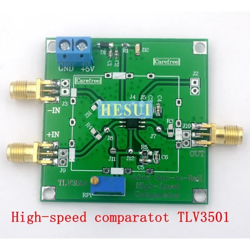 TLV3501 High speed comparator frequency meter front-end shaping module 4.5ns