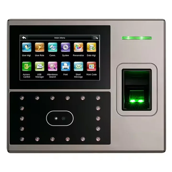 Time, Fingerprints, RFID, Face and Attendance Recognition Machine Uface800 4.3 Inches Biometric Fingerprint Usb Fingerprint