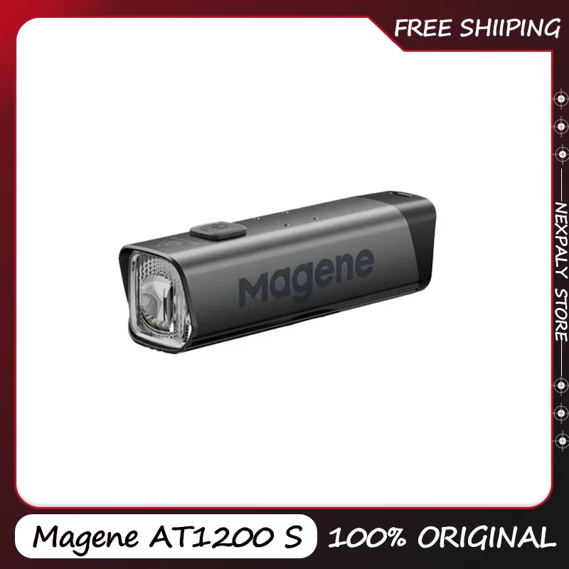 Magene AT1200 S AT1600 S Smart Bike Headlight Road Mountain Bike Front Light Night Riding Cycling Lamp 1600 lumens brightness