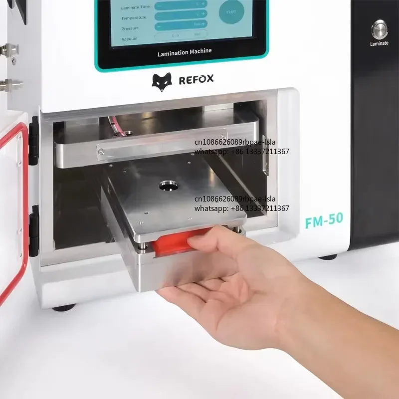 REFOX FM-50 12.9 Inch LCD Laminator With Bubble Machine for Phone Curved Flat Tablet Screen Refurbish Repair Tools view 6