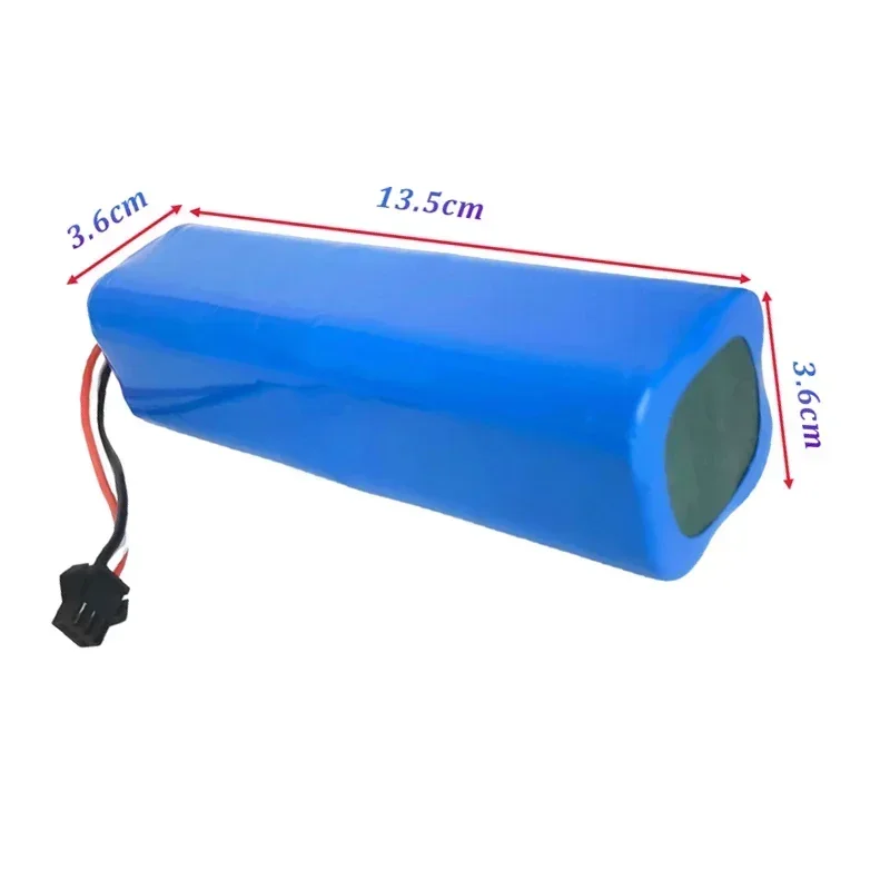 Nuevo paquete de batería de iones de litio recargable 4S2P 18650 de alta capacidad 14,4 V 7000mAh para Robot aspirador Pusanik M7 MAX Pro Drone