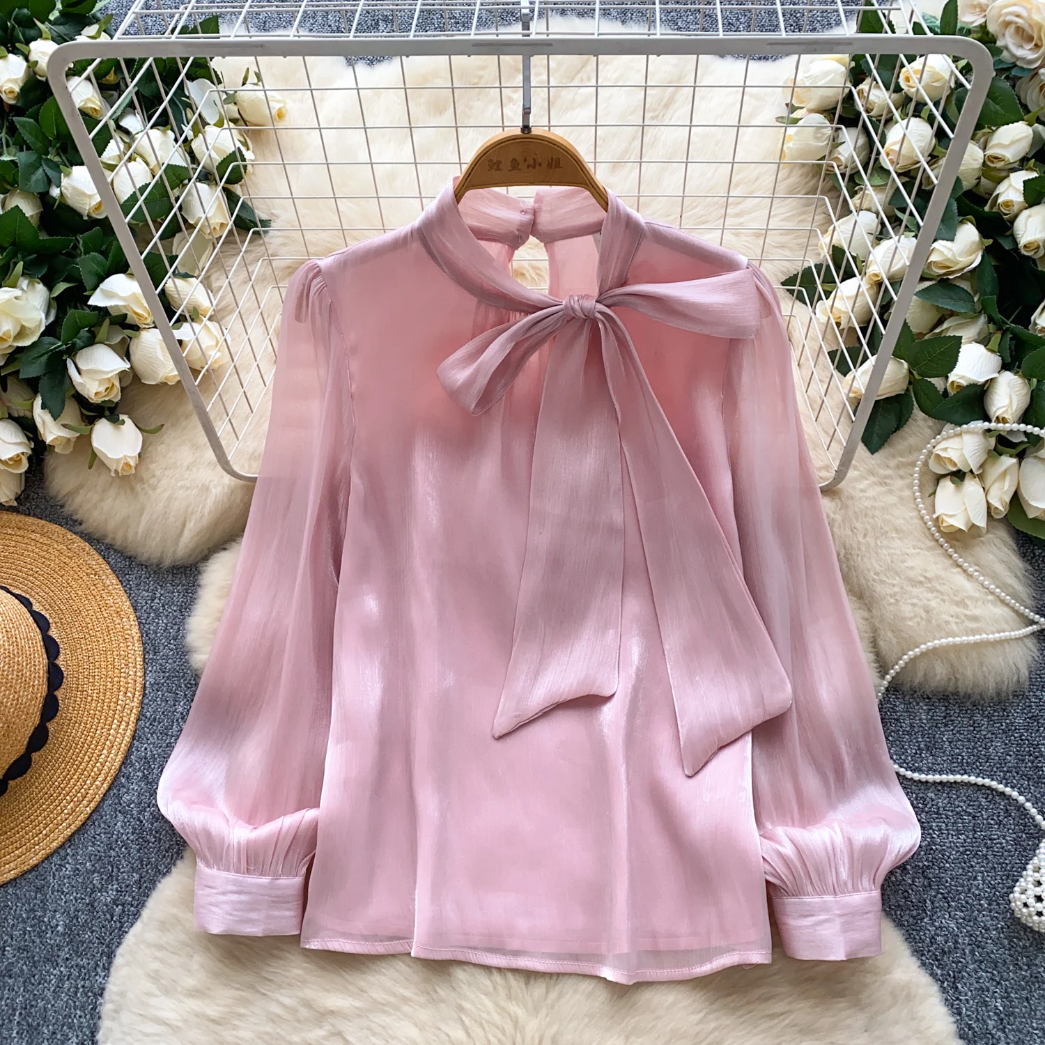 

Sexy butterfly hollow out long sleeve slim Tanks Camis Chic Women Party Top Y2k High Street women clothing