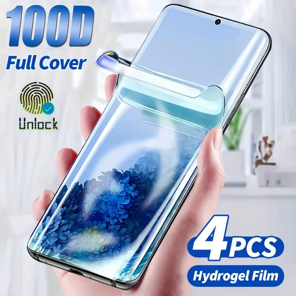 4Pcs Hd Clear Hydro… - image