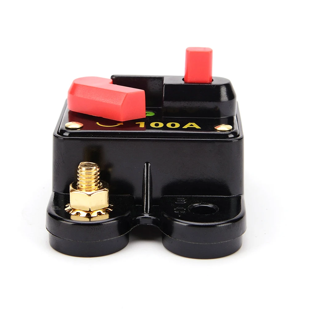 

Manual Reset 100A 12V Waterproof Car Suv Boat Marine Panel Mount Push Button Kill Switch Dc Power Supply Winch Motors Chargers