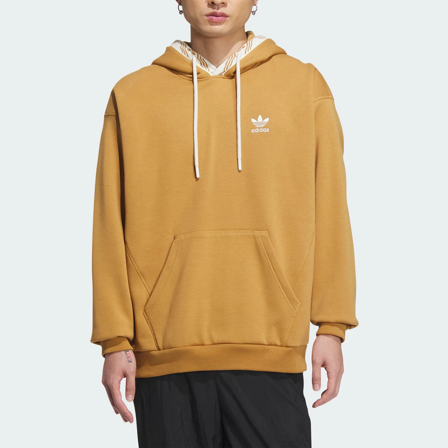 Adidas genuine New Year's edition men's and women's sports hooded sweatshirt pullover IX4216