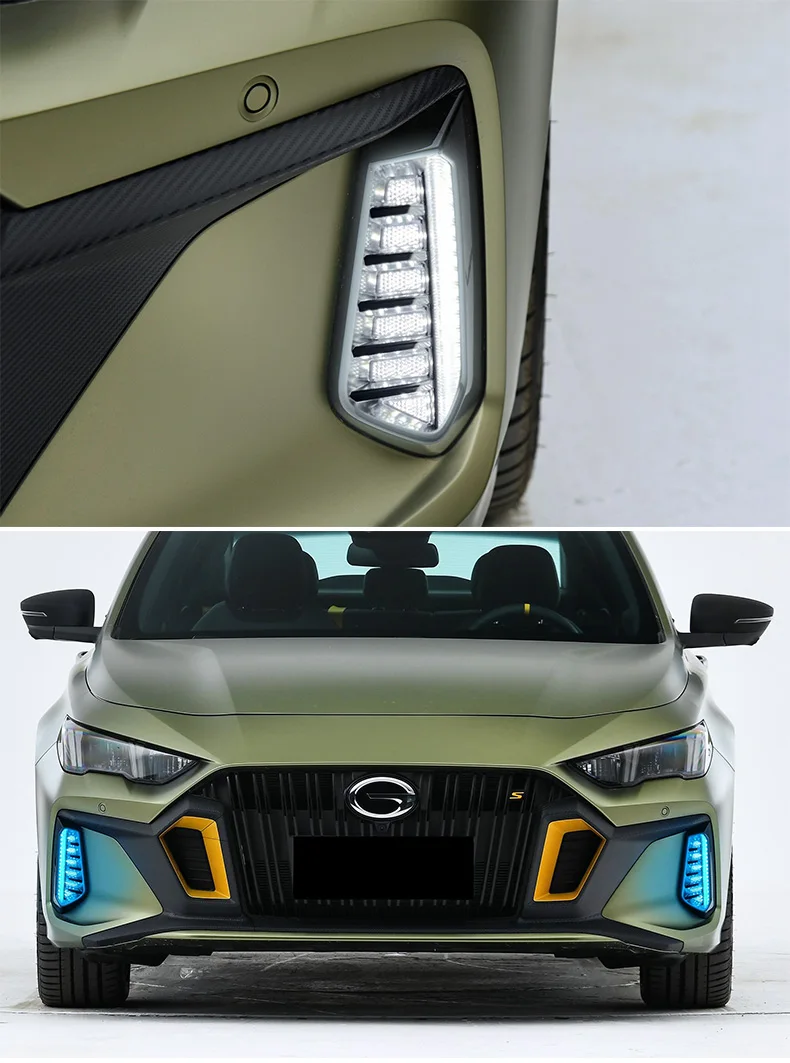 

car styling headlight for Trumpchi EMPOW daytime light 2021~2023y DRL car accessories LED headlamp Trumpchi EMPOW fog light