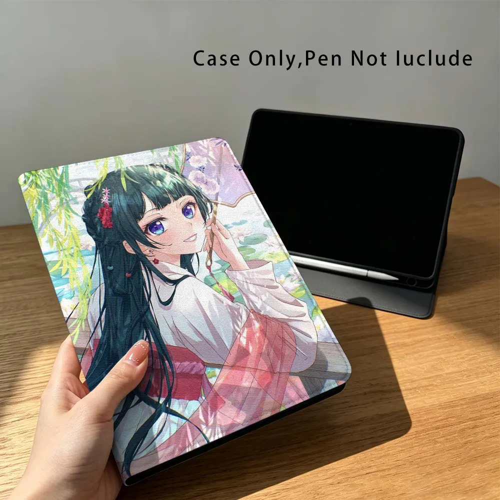 Anime Maomao Girl Fashion For Xiaomi Poco Redmi Pad 8 2 4 5 6 6S 7 7S SE Pro 14 11 11.2 12.1 12.5 Inch Tablet Case
