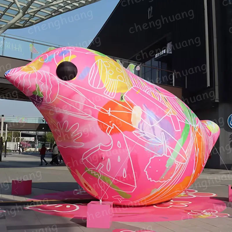 

Inflatable colorful birds, animal-based air models, and promotional decorative props for outdoor square activities