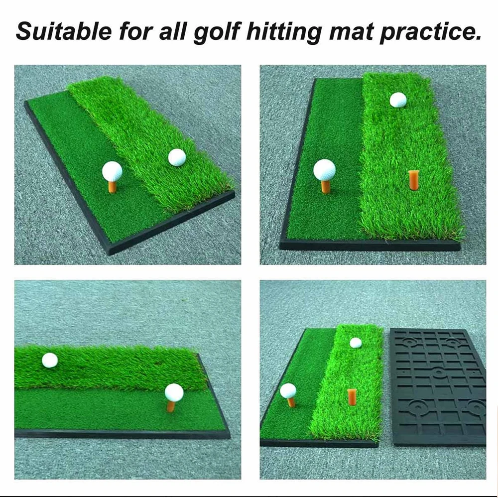 8pcs 75cm Rubber Golf Tees for Mats,Driving Range Tees Golf Mat Tees Fit for Practice Mat Indoor Outdoor Simulator