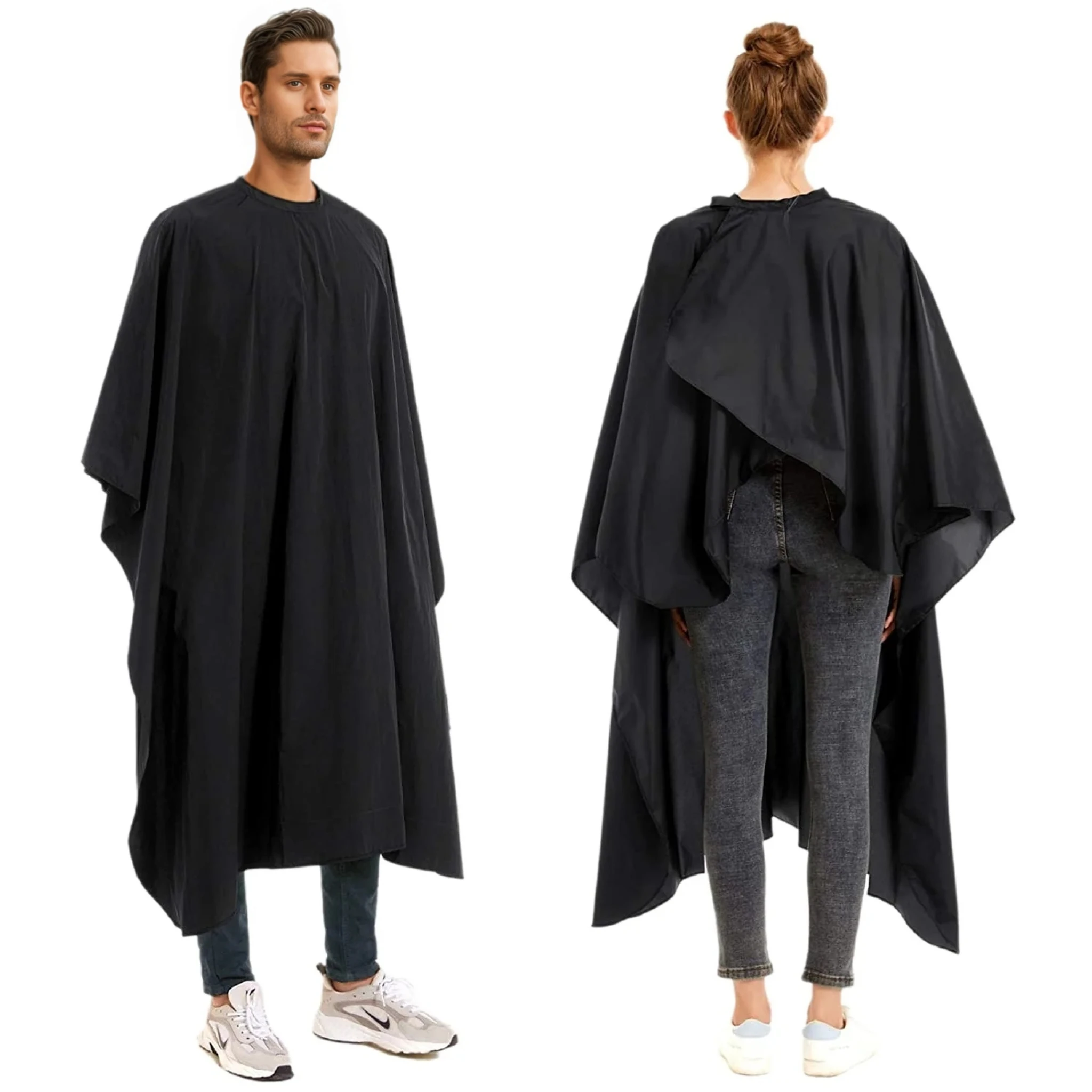 

Professional Hair Cutting Cape with Adjustable Snap Closure Salon Barber Cape Waterproof Hairdressing Salon Cape