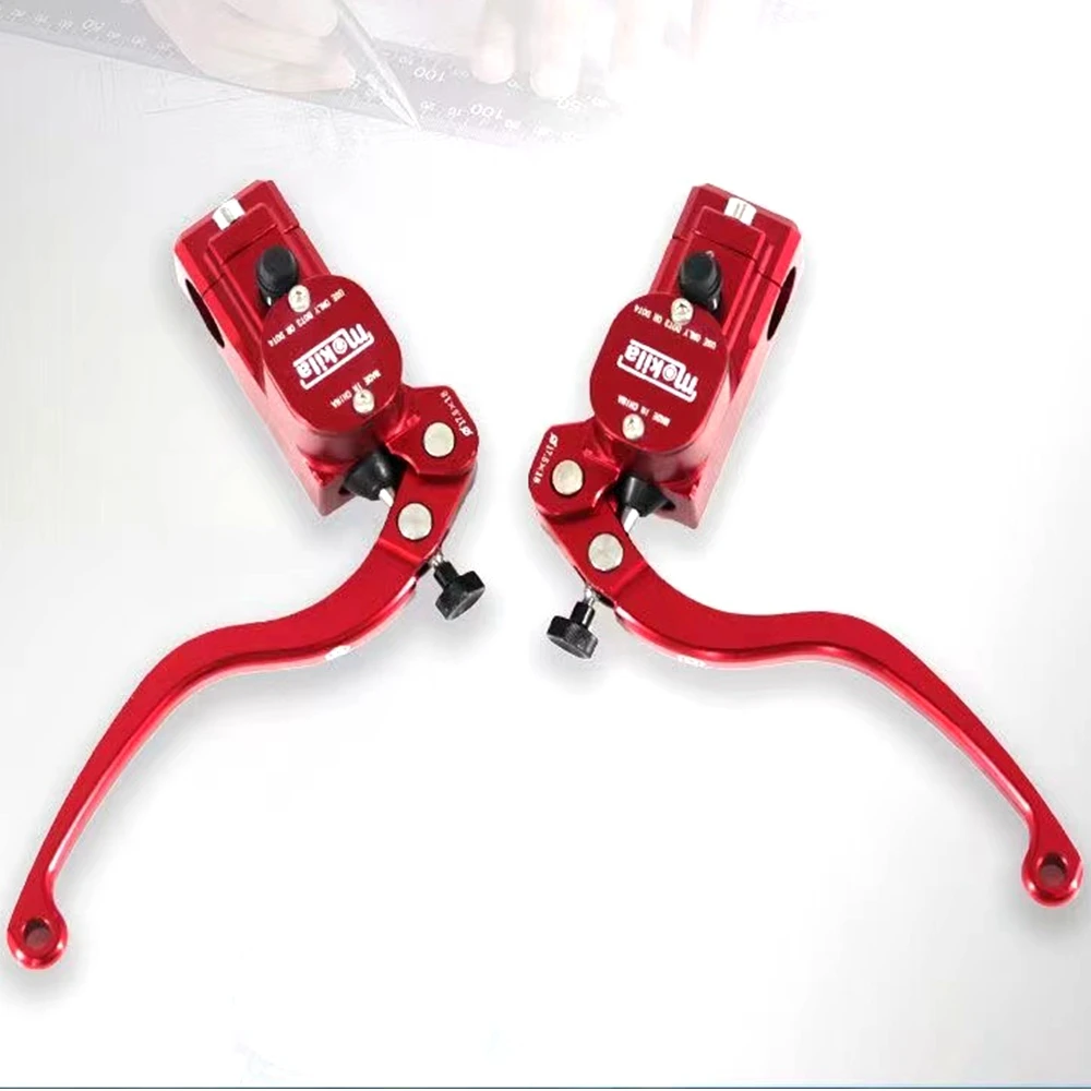 

17.5RCS CNC Motorbike Left/Right Brake Pump Master Cylinder Hydraulic Brake LeverFor Dirt Pit Bike ATV Quad Moped Scooter E-bike