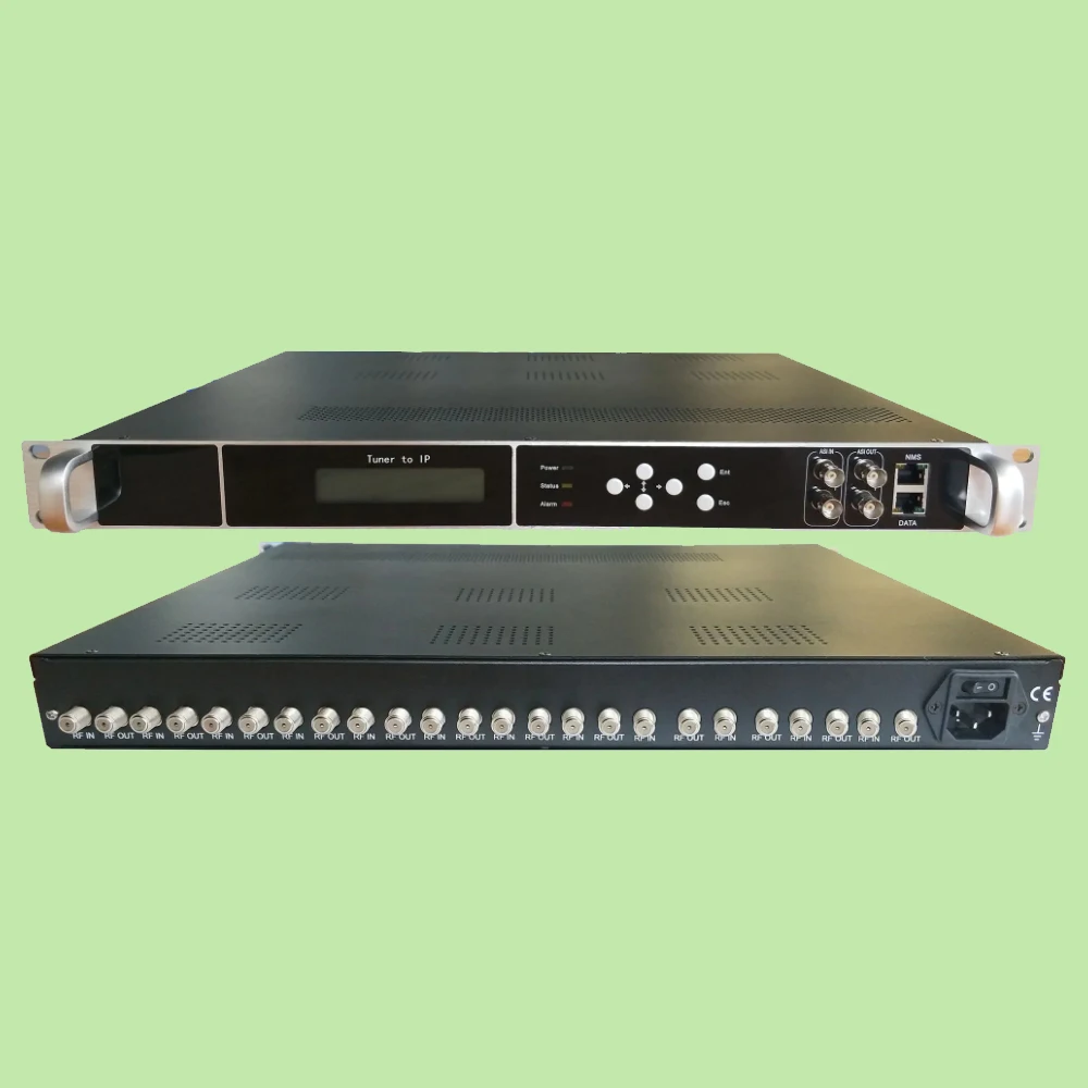 

12-канальный энкодер DVB-S2 к IP/ASI, многоканальный энкодер 1080P с DVB-S2, ISDB-T, ATSC, DVB-T к выходе IP/ASI