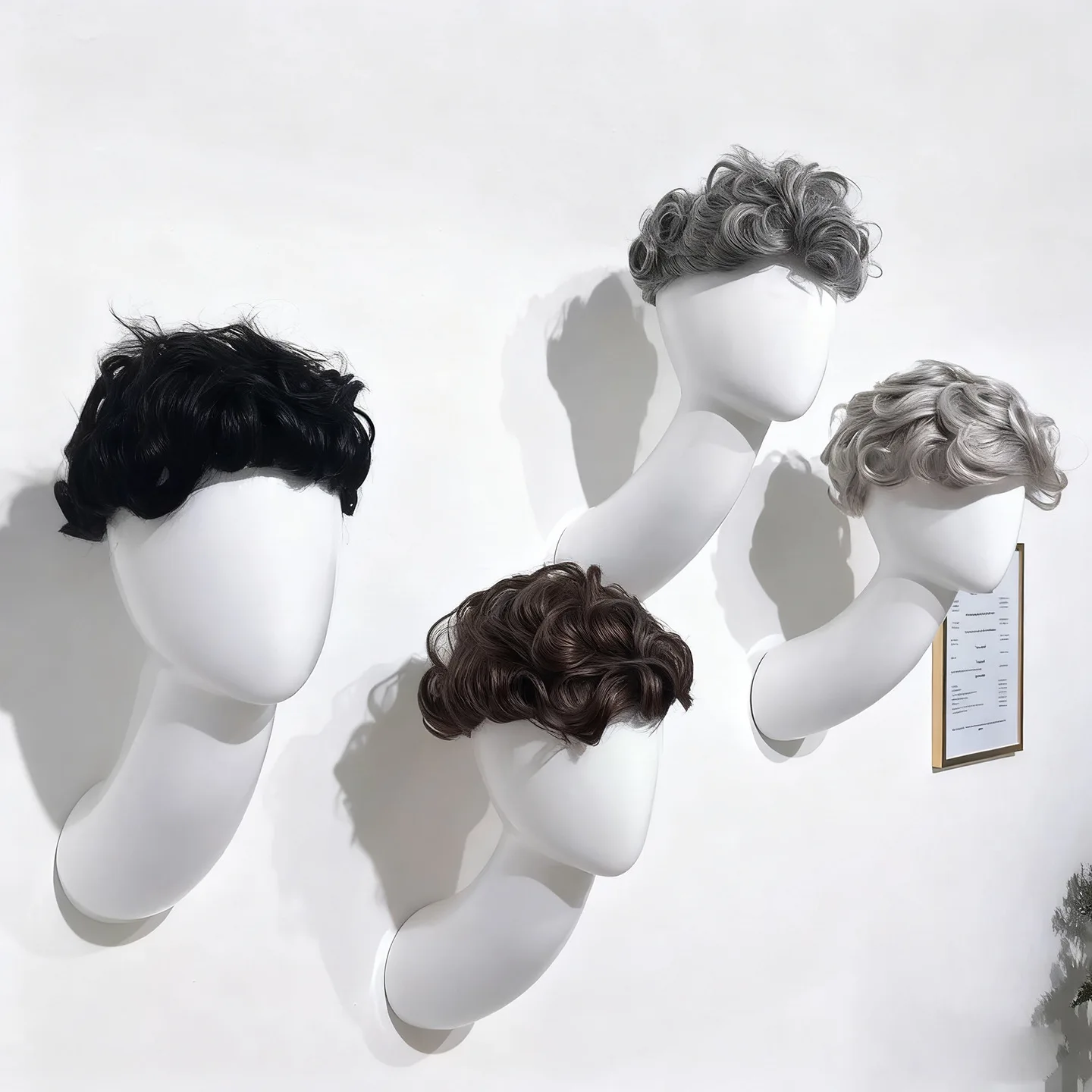 white-wall-mount-wig-head-mannequin-hat-display-stand-wall-hanging-wig-holder-wall-mounted-cap-rack-for-hairpiece-wig-display