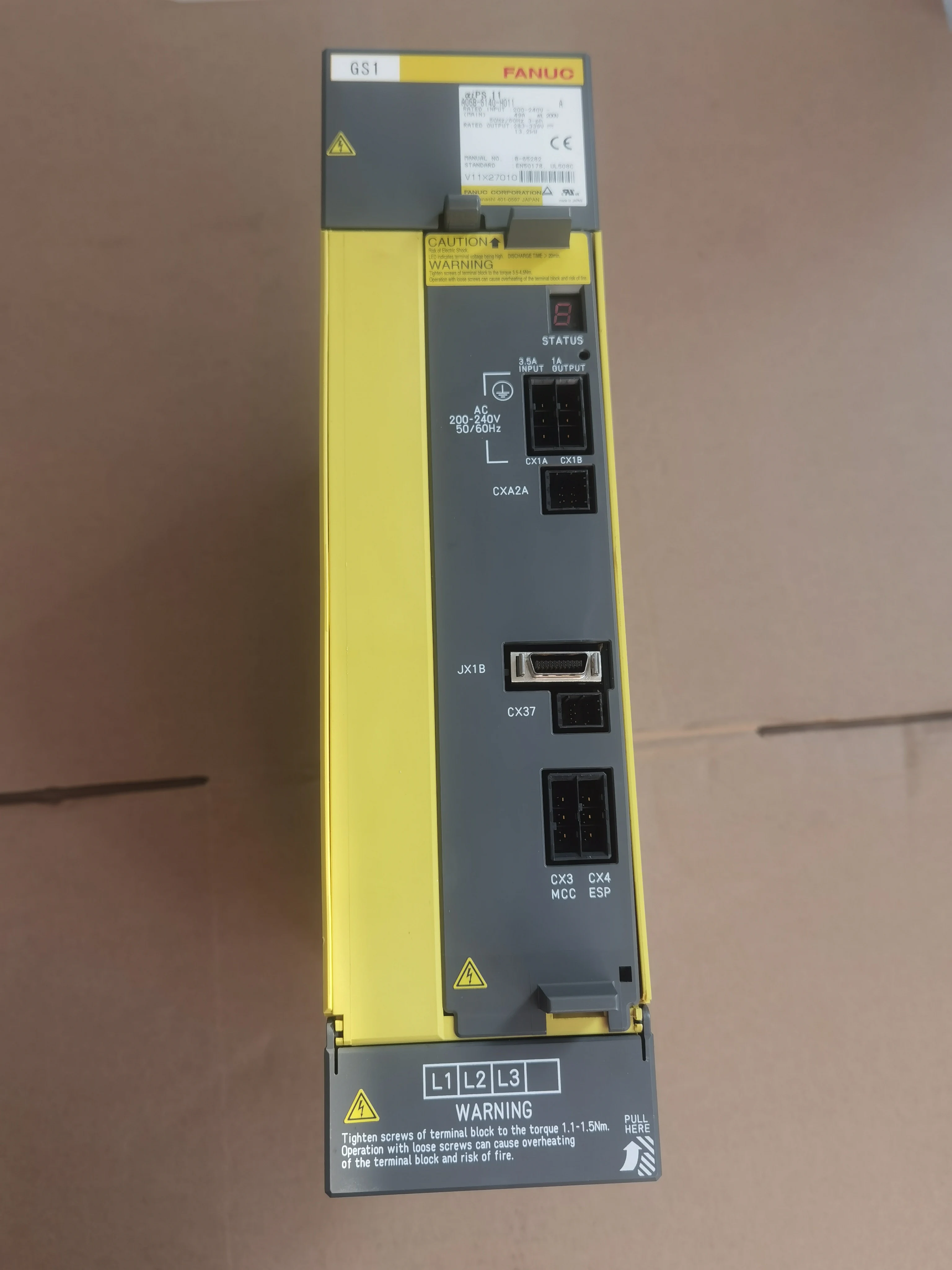 

A06B-6140-H011 FANUC сервопривод б/у тест не поврежден