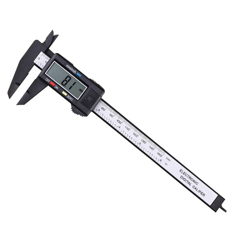 Electronic Pachometer Digital Caliper Vernier LCD Digital Electronic Vernier Caliper Gauge Micrometer Measuring Tool