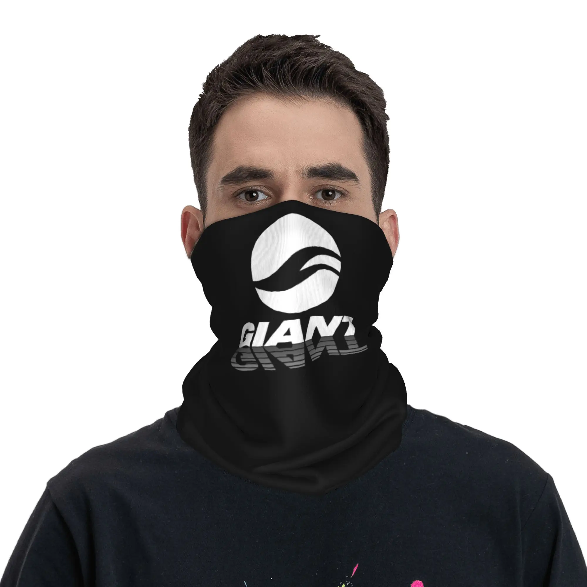 غطاء رقبة باندانا العملاق للدراجة، وشاح سحري مطبوع، قناع وجه دافئ لركوب الخيل للرجال والنساء والكبار قابل للتنفس