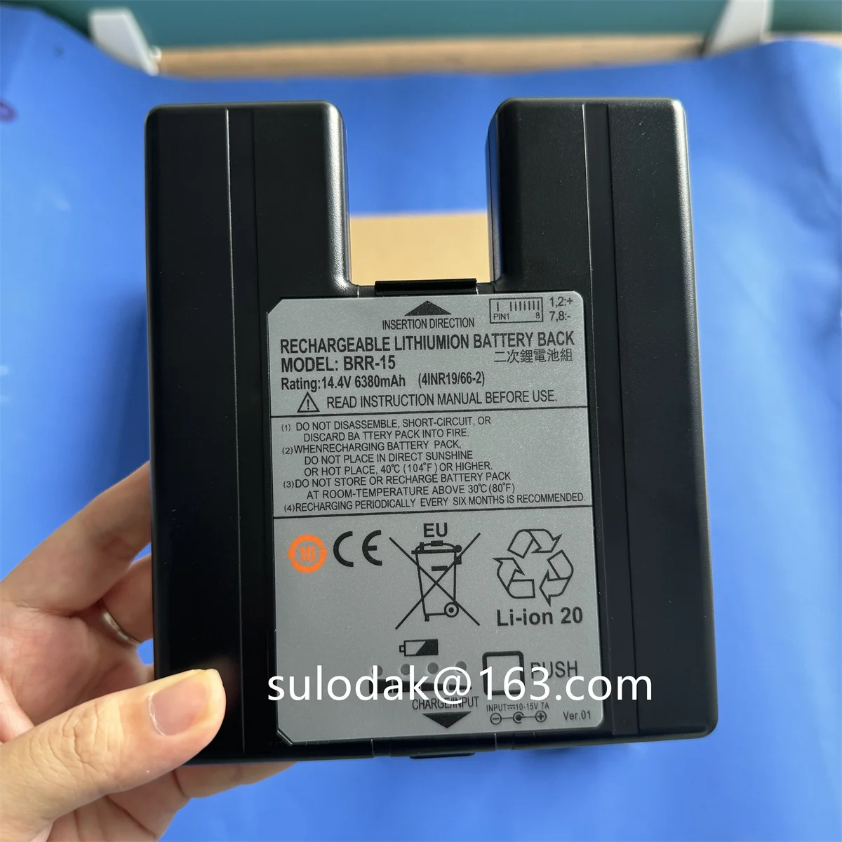 

High Quality FSM87 88 Battery 6380 mAh 16.8V Fusion Splicer Battery Suitable for Fujikura Welding Machines Made in China