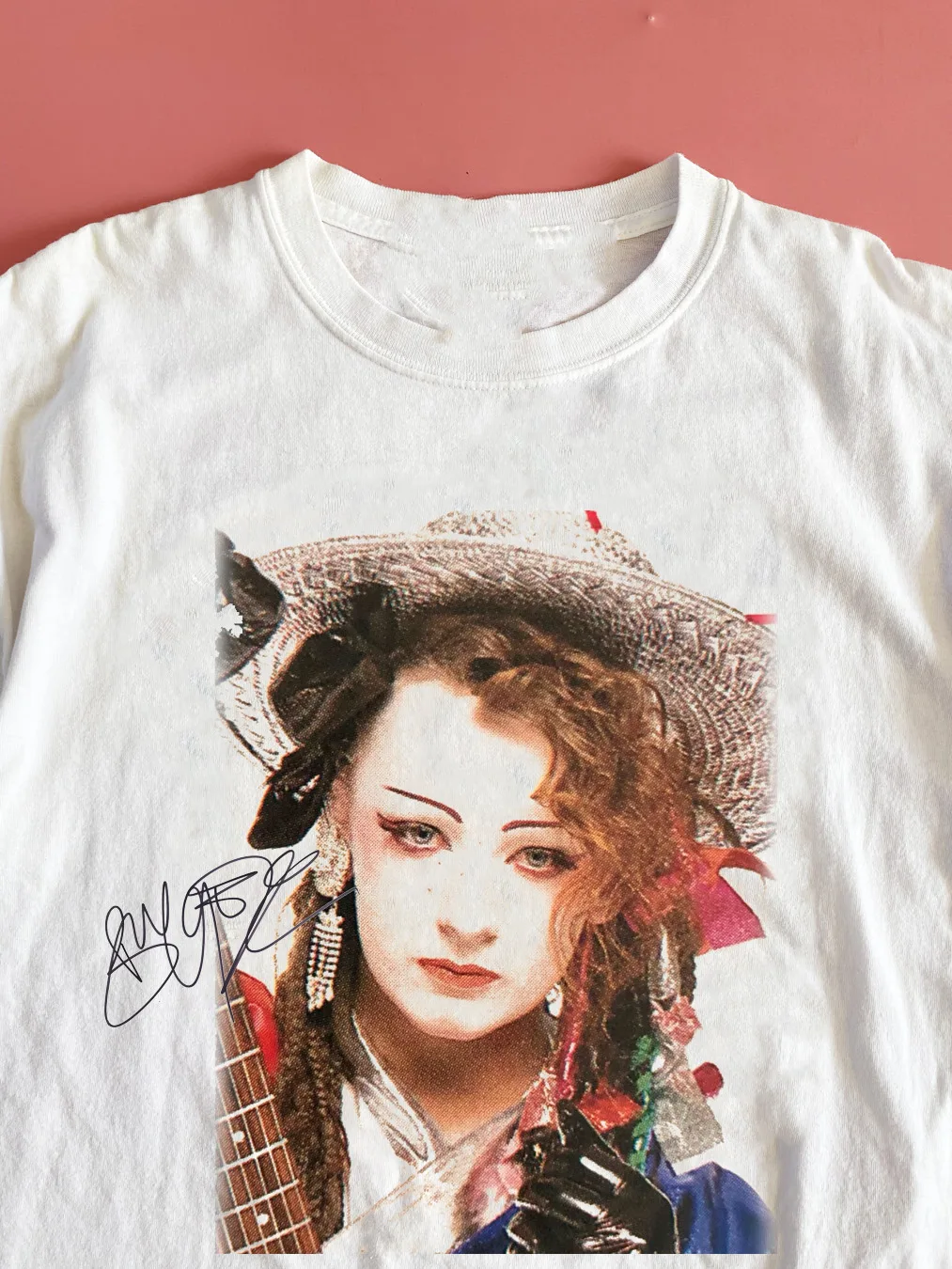 New Popular Boy George Culture Club Cotton White All Size S-3XL T-Shirt