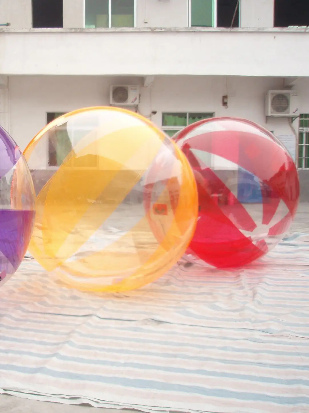 Wasser-Walking-Ball, 2,5 m Durchmesser, klarer aufblasbarer Wasser-Zorb-Ball, riesiger Hamster-Blasenball, Wasserballon-Tanzball – Detail 8