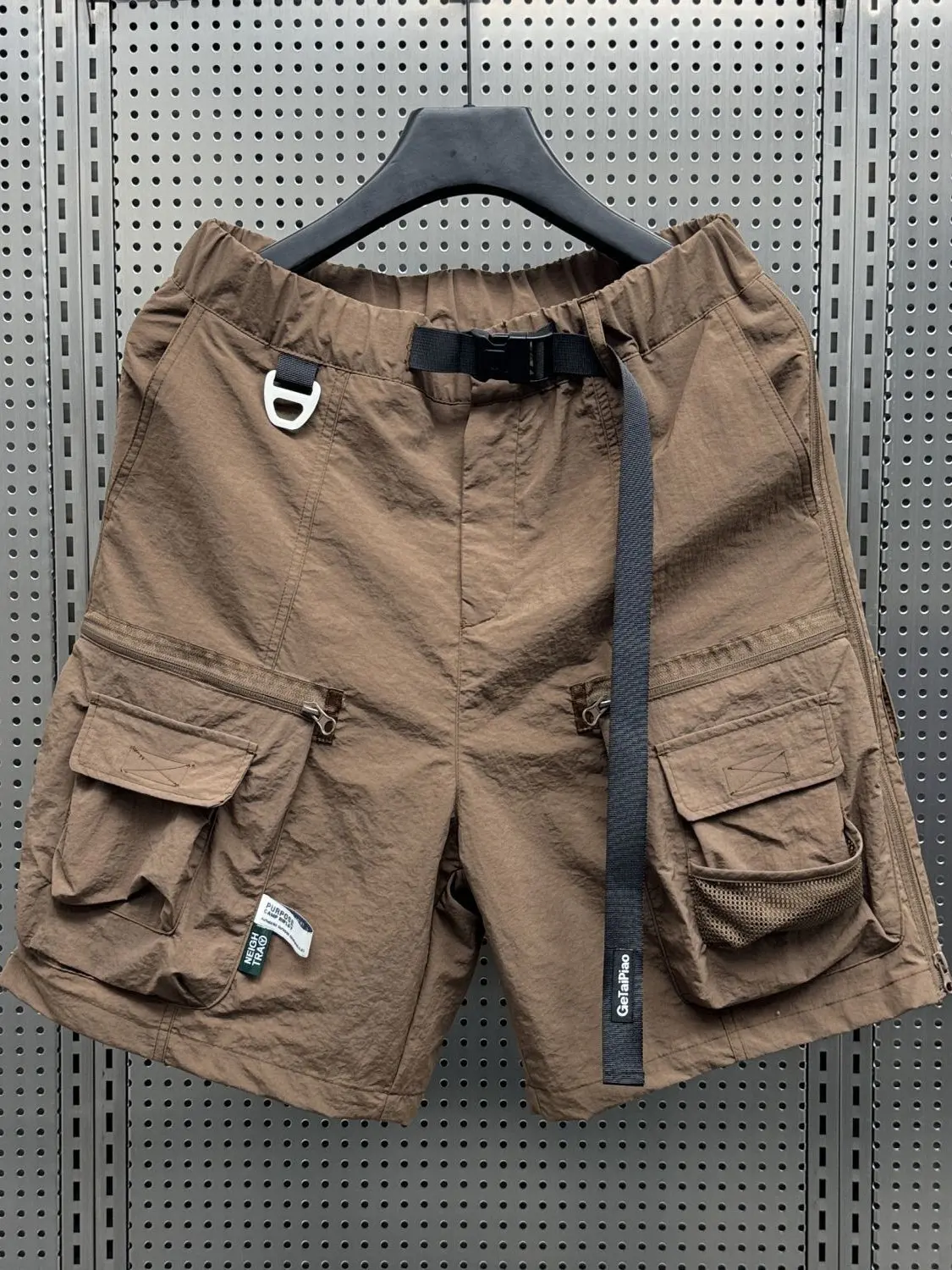 

Летняя тонкая свободная прямая рабочая одежда orts, мужские повседневные спортивные японские спортивные штаны, чистый цвет, молодежная энергия