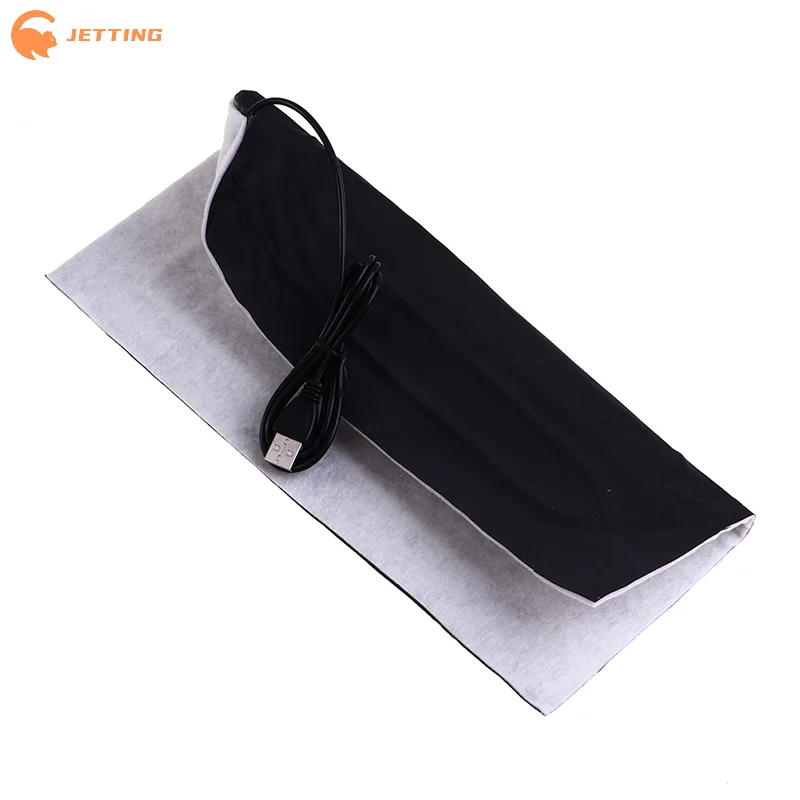 (New) 24x30cm 5V USB Heating Heater Pad Massage For Warming Body Foot Winter Portable Warm Plate For Mouse Pad Shoes Golves