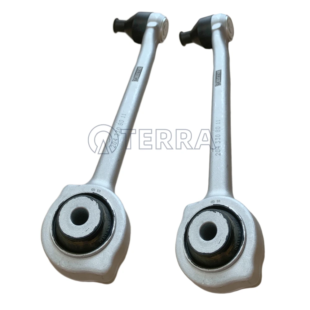 Pair For Mercedes Benz GLK Class X204 Front Lower Left Right Suspension Control Arm Straight 2043308011 A2043308011