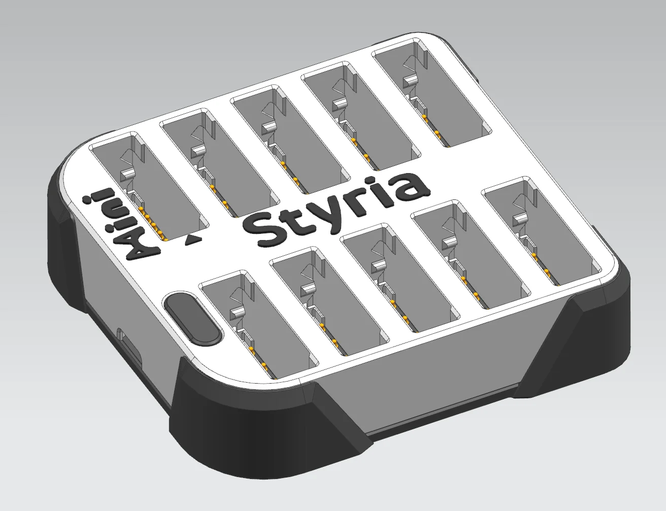 SlimeVR Styria MINI Multi-Slot Charging Dock,Only Compatible With Styria MINI Products Sold In Our Store