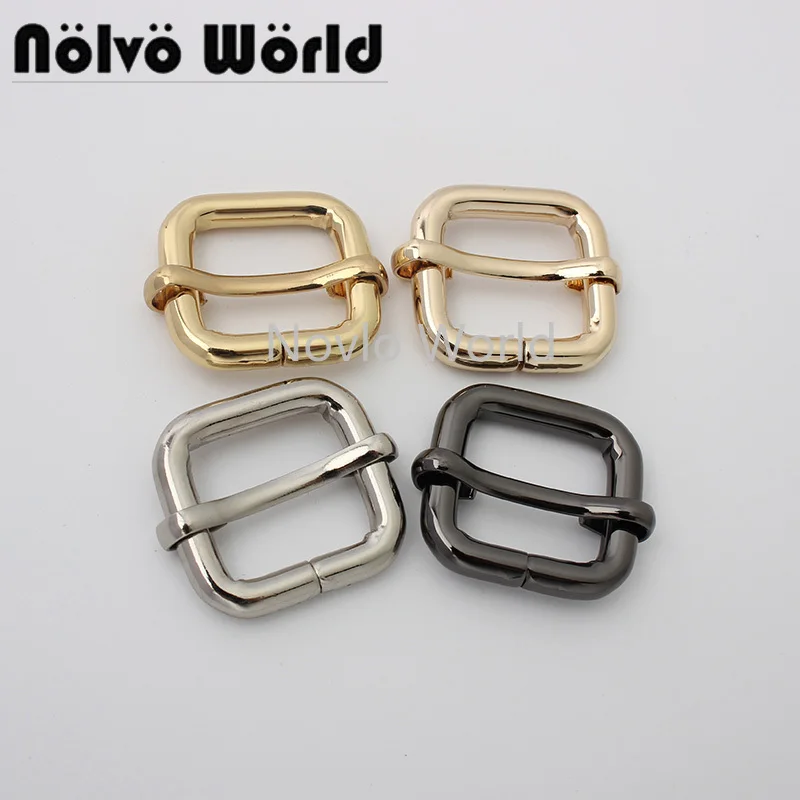 

50 pieces 7 colors 5 size 20-25-26-32-38mm inner metal pin buckles for chains bag bag strap adjust purse accessories