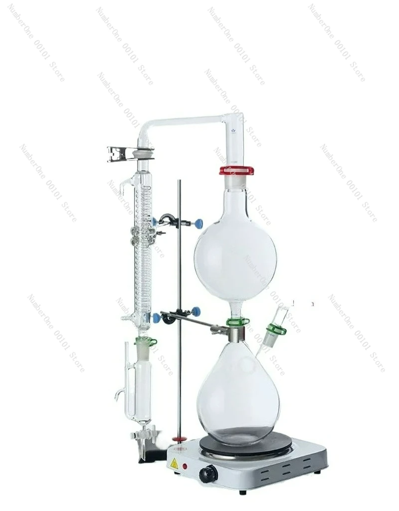 

2000Ml essential oil extraction separator unit, distillation equipment, water distiller kit