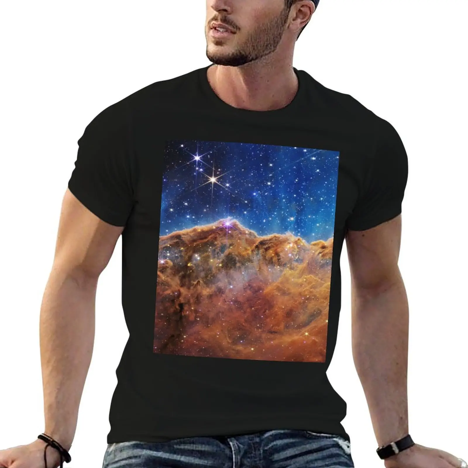 New James Webb Telescope Carina Nebula Ultra High Res T-Shirt vintage clothes anime stuff plain t shirts men