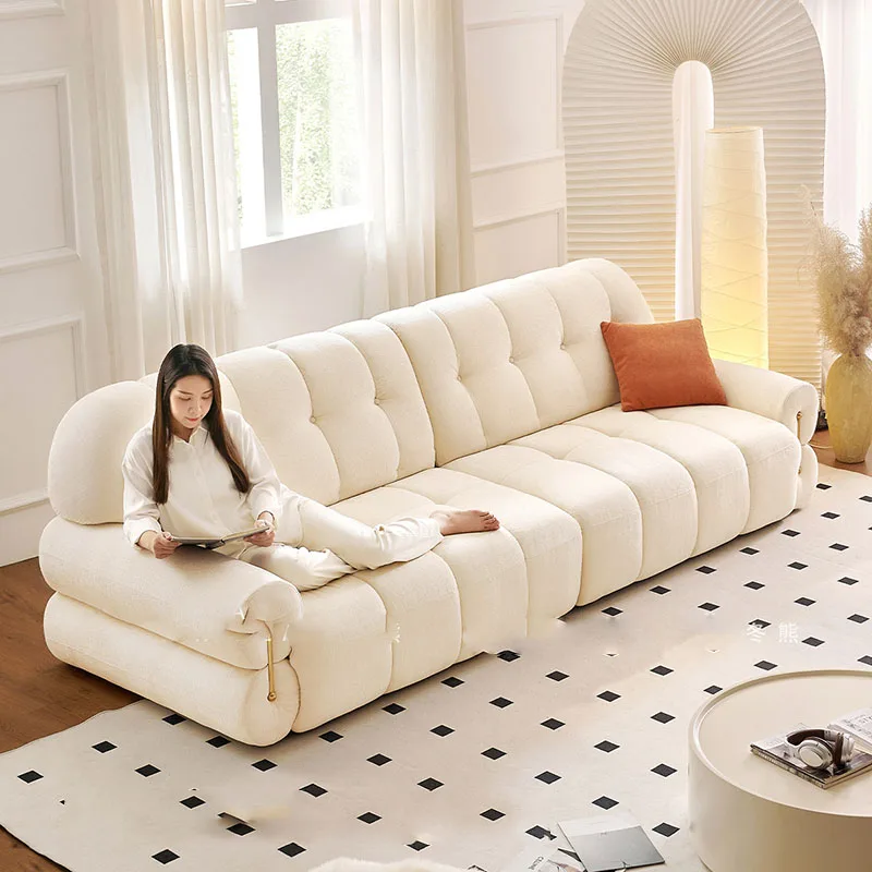

White Designer Living Room Sofas Multifunctional Love Seat Luxury Children Living Room Sofas Lazy Muebles Lounge Suite Furniture